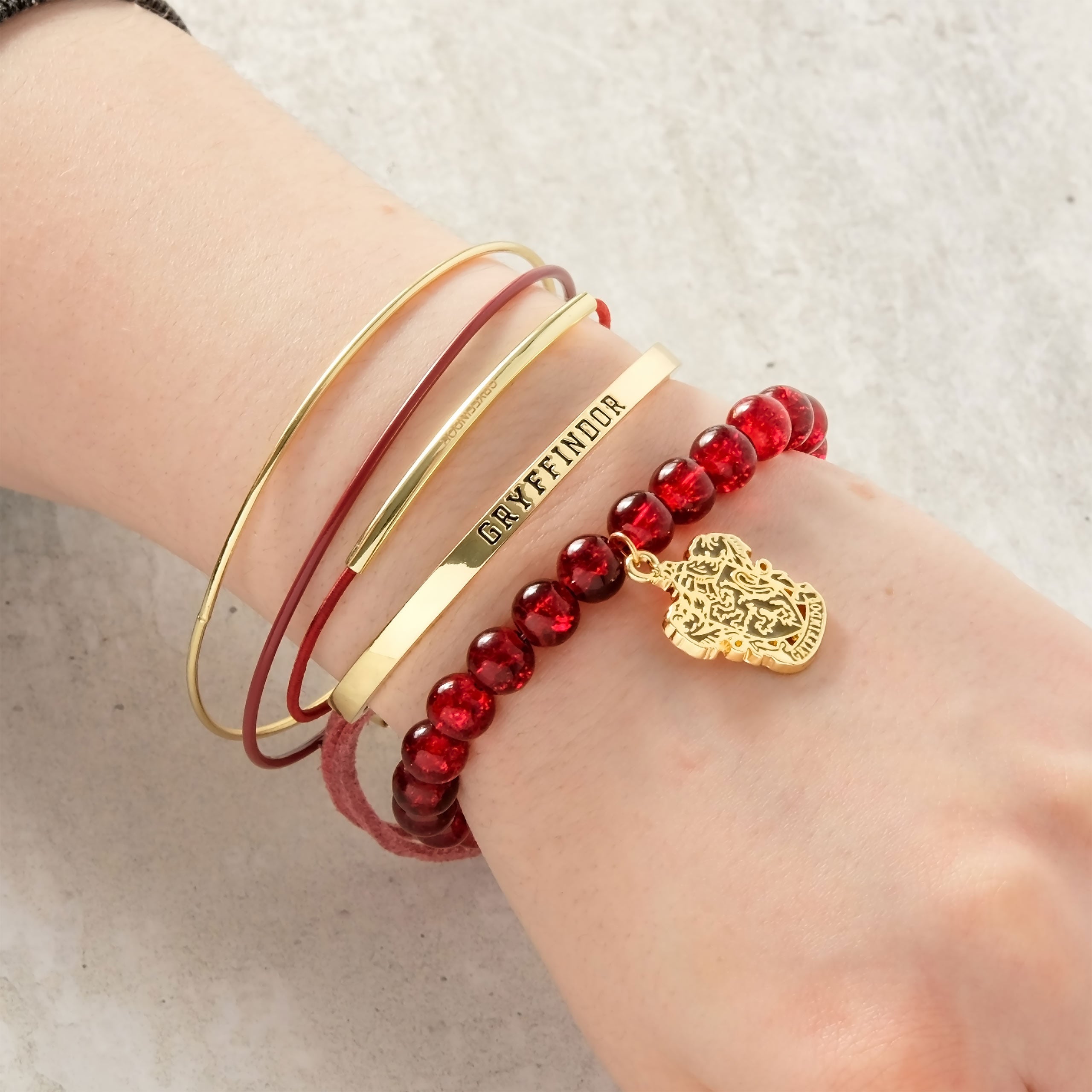Productafbeelding Harry Potter - Griffoendor Armbanden 5-delige Set