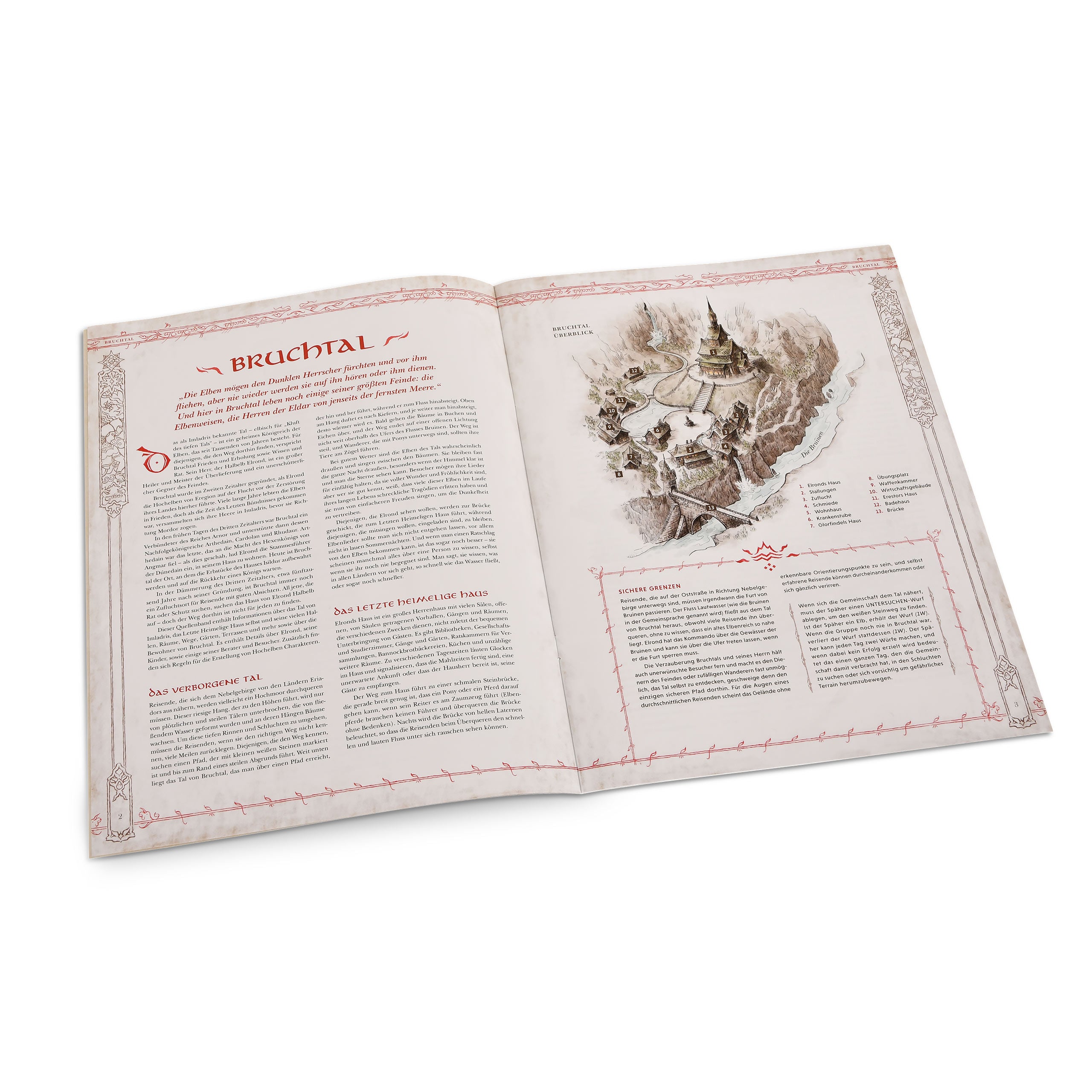 Productafbeelding Heer der Ringen - De Ene Ring Spelleider Scherm & Rivendell Compendium