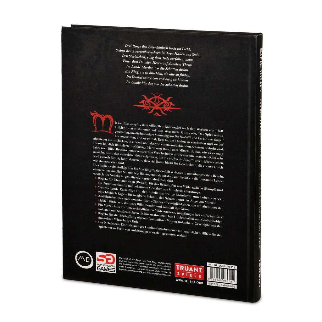 Productafbeelding Lord of the Rings - De Ene Ring Basisregelboek Tweede Editie