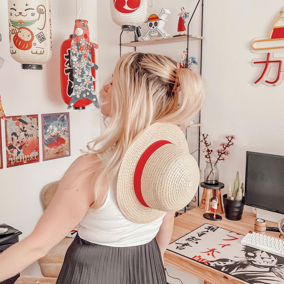 Productafbeelding One Piece - Luffy Strohoed