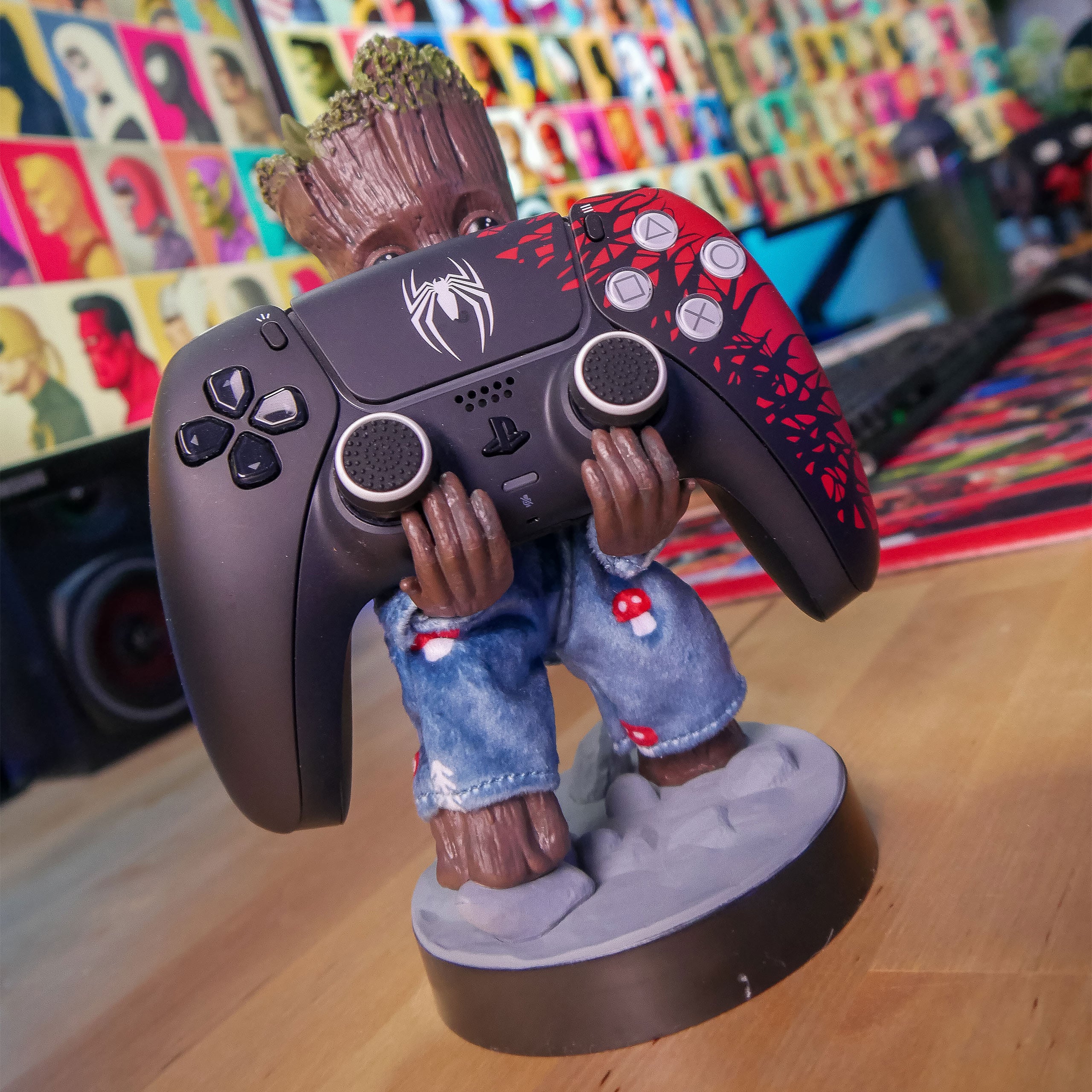 Productafbeelding Guardians of the Galaxy - Pyjama Groot Cable Guy Figuur
