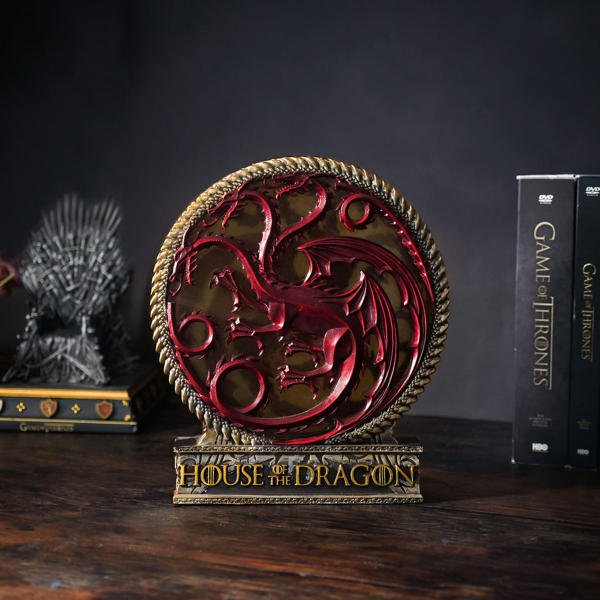 Productafbeelding Targaryen Wapen Tafellamp deluxe - House of the Dragon