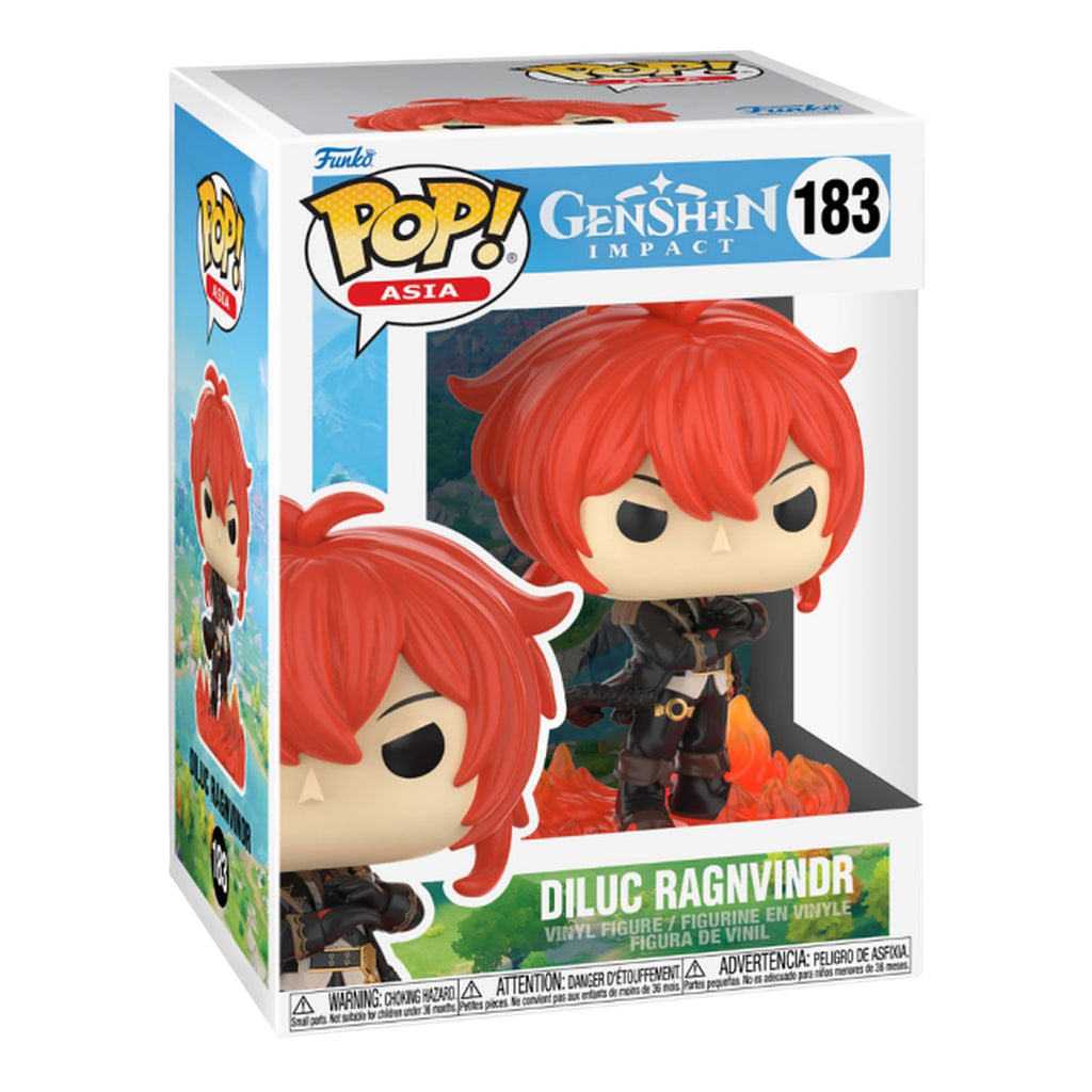 Productafbeelding Genshin Impact - Diluc Ragnvindr Funko Pop Bobblehead Figuur
