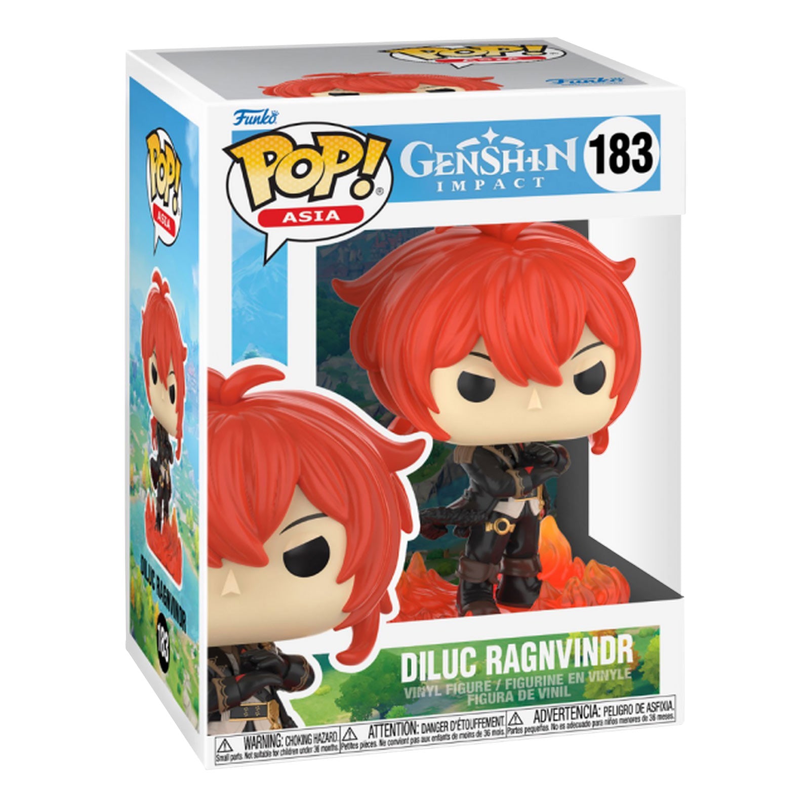 Productafbeelding Genshin Impact - Diluc Ragnvindr Funko Pop Bobblehead Figuur