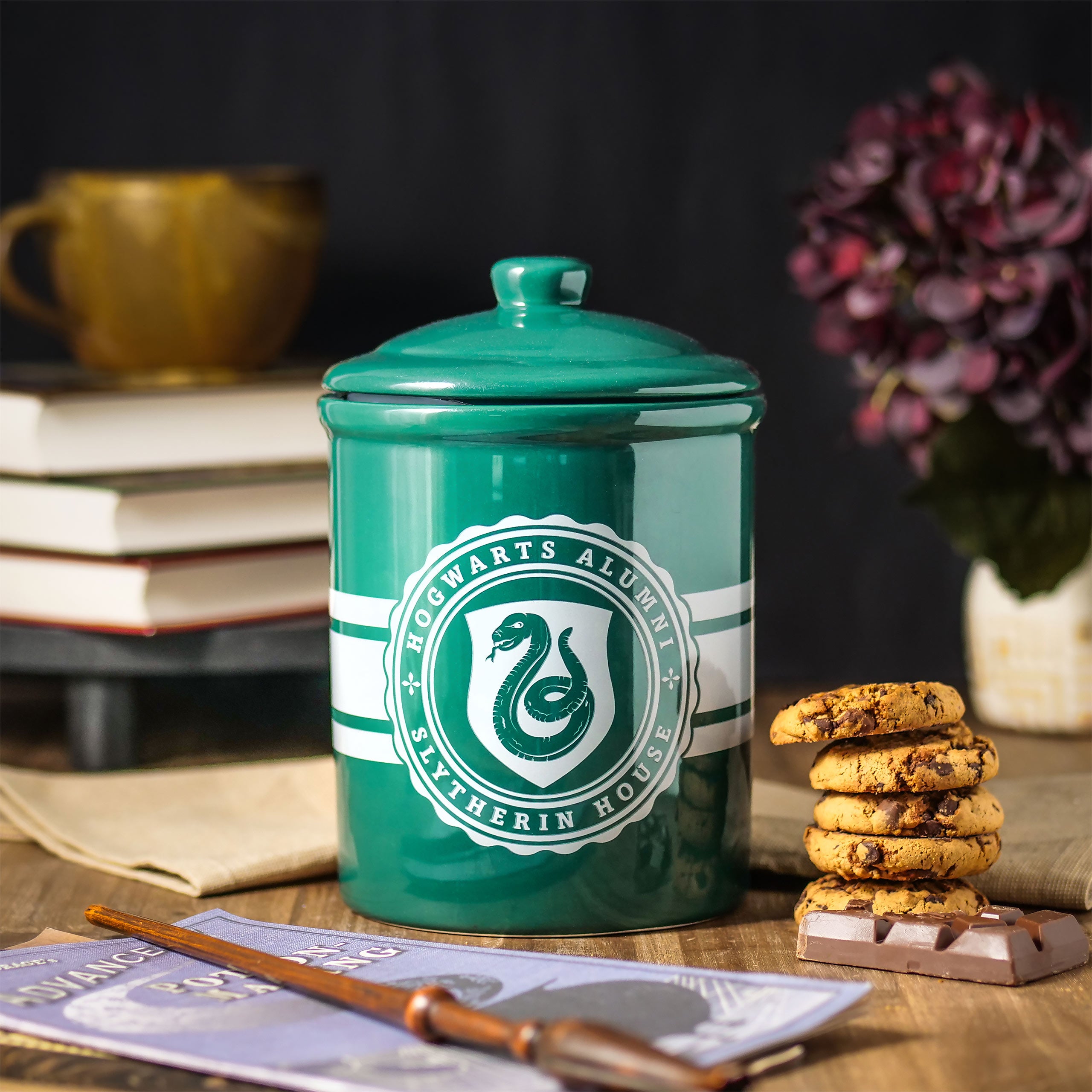 Productafbeelding Slytherin Hogwarts Alumni Koekjestrommel - Harry Potter
