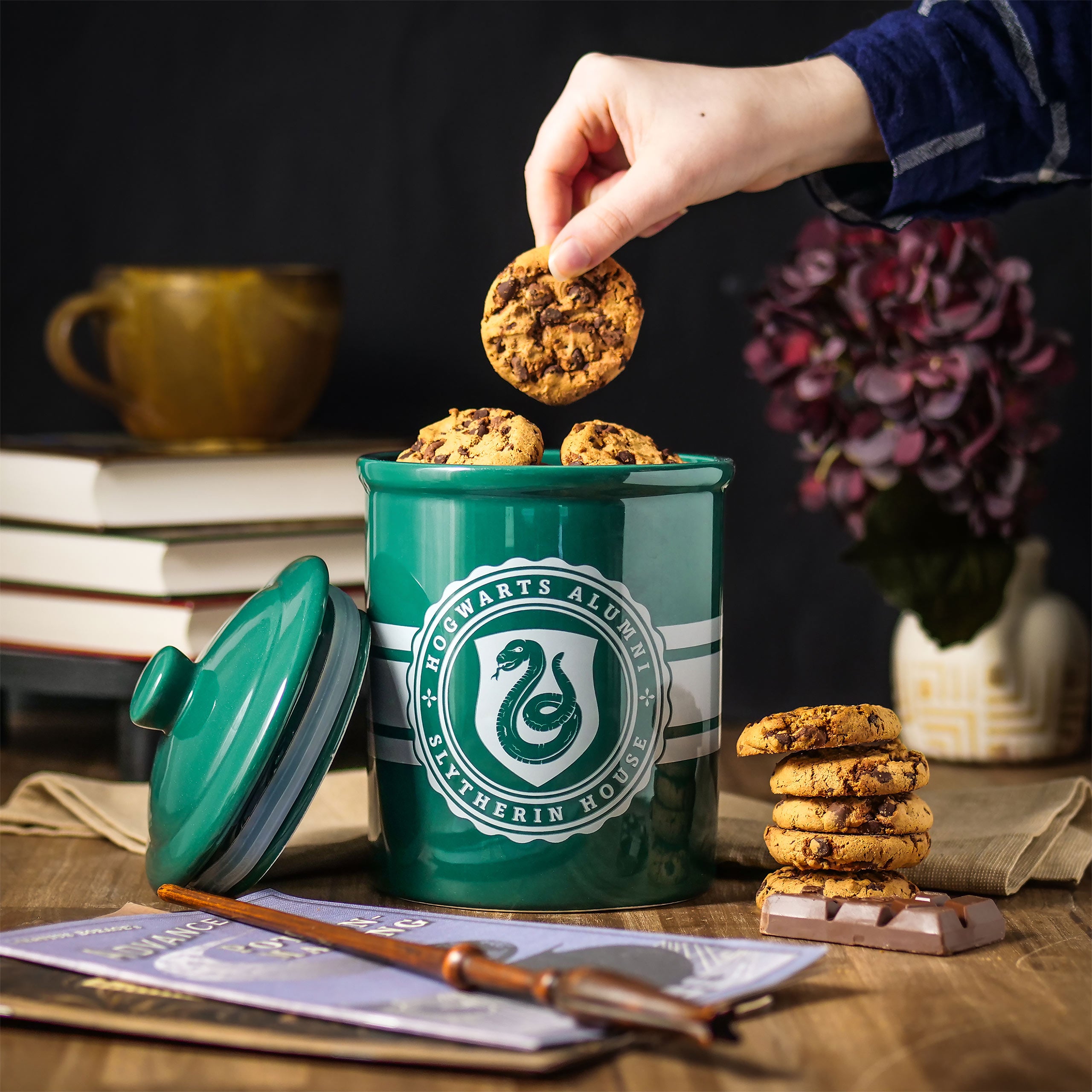 Productafbeelding Slytherin Hogwarts Alumni Koekjestrommel - Harry Potter