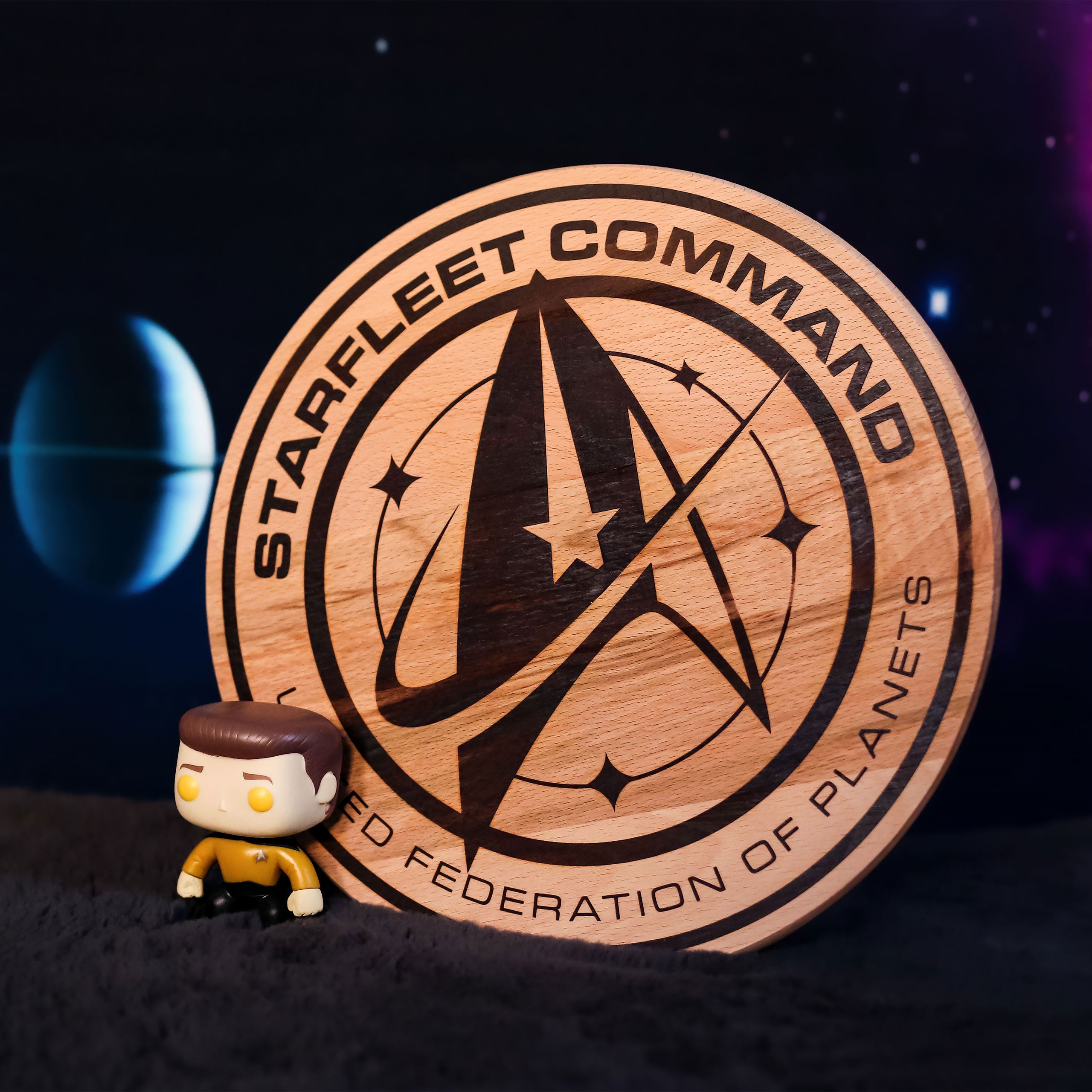 Productafbeelding Star Trek - Starfleet Command Beuken Snijplank