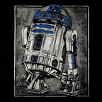 Productafbeelding Star Wars - R2D2 Portret T-shirt zwart