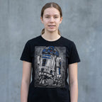 Productafbeelding Star Wars - R2D2 Portret T-shirt zwart