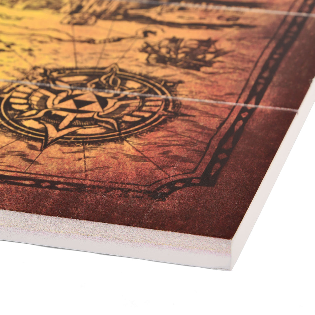 Product image Zelda - Hyrule Map Wooden Wall Art