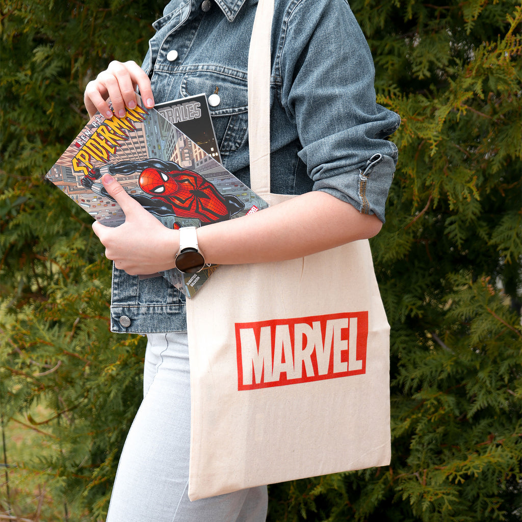 Productafbeelding Marvel - Logo Jute Tas Beige