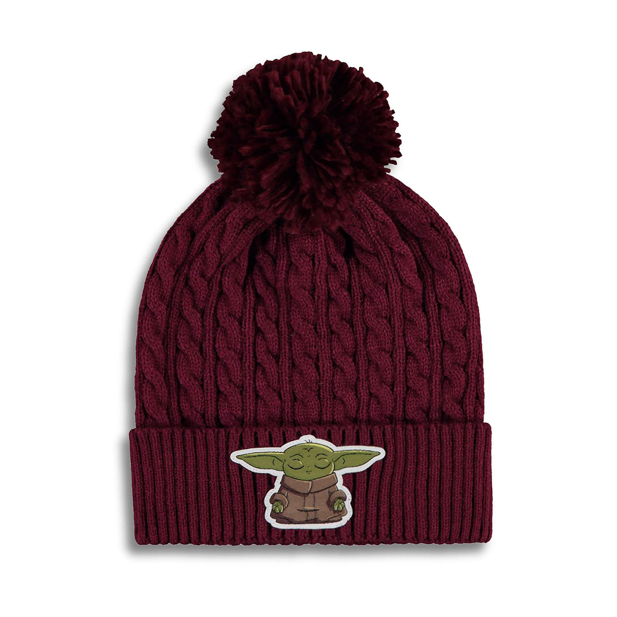 Product image Grogu Beanie with Pompom and Scarf - Star Wars The Mandalorian