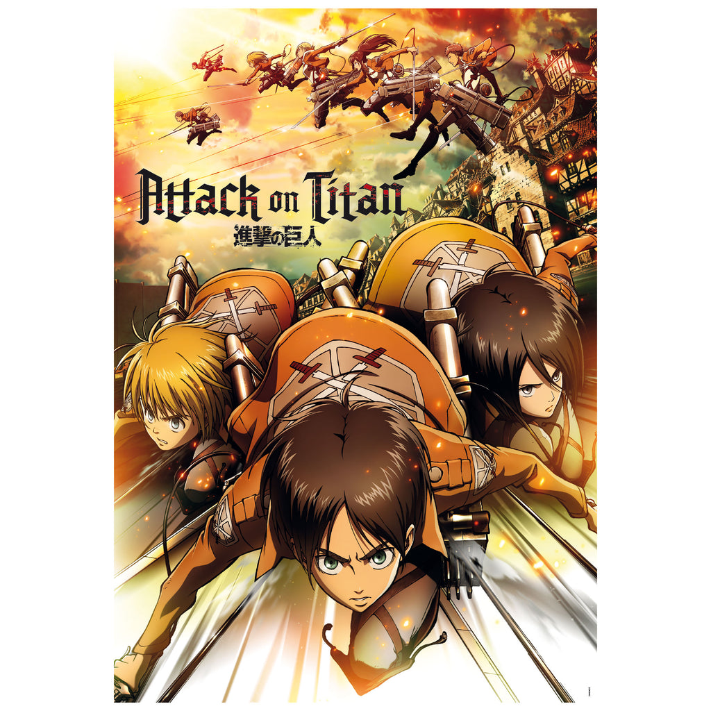 Productafbeelding Attack on Titan - Crew Puzzel
