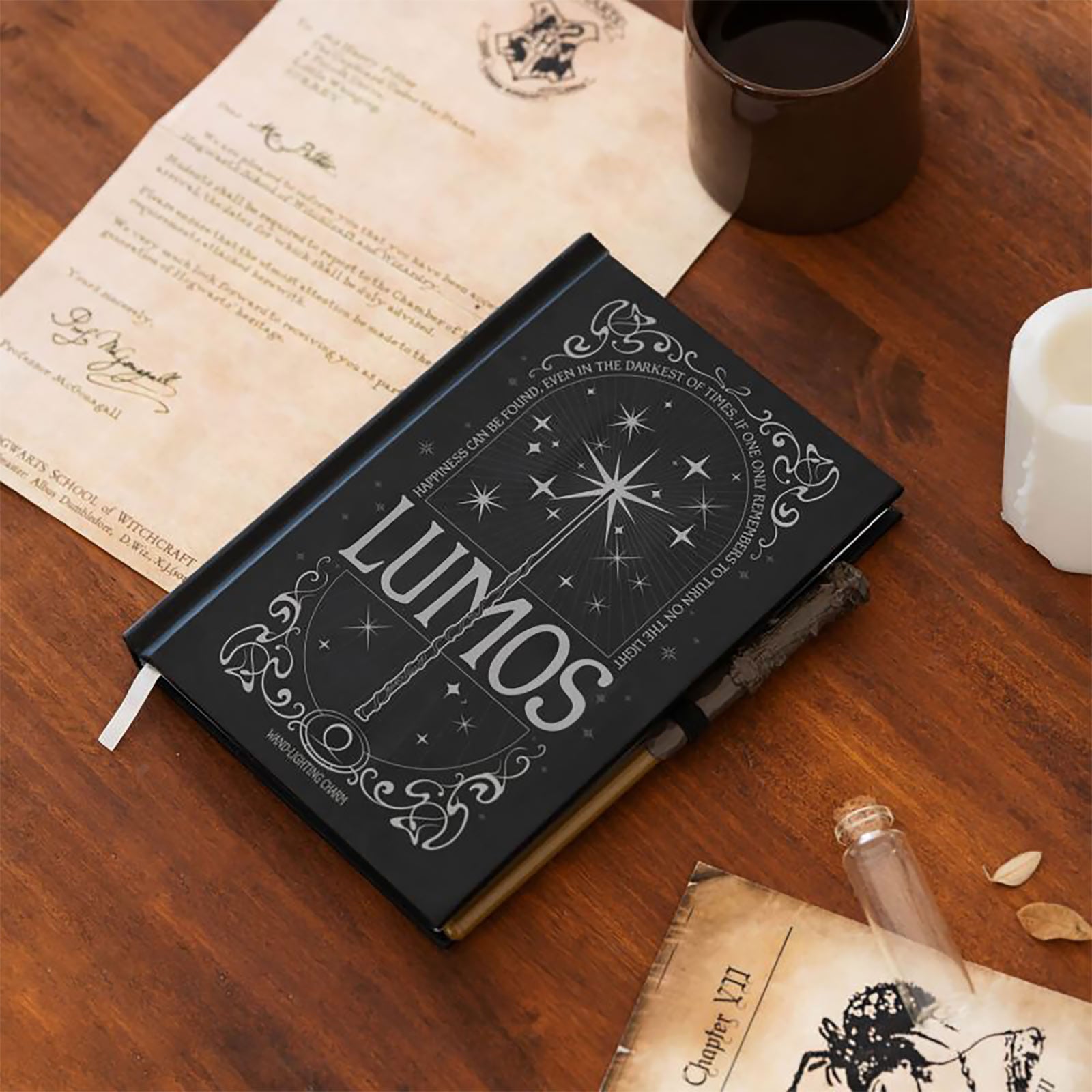 Productafbeelding Harry Potter - Lumos Maxima Notitieboek met Lichteffect