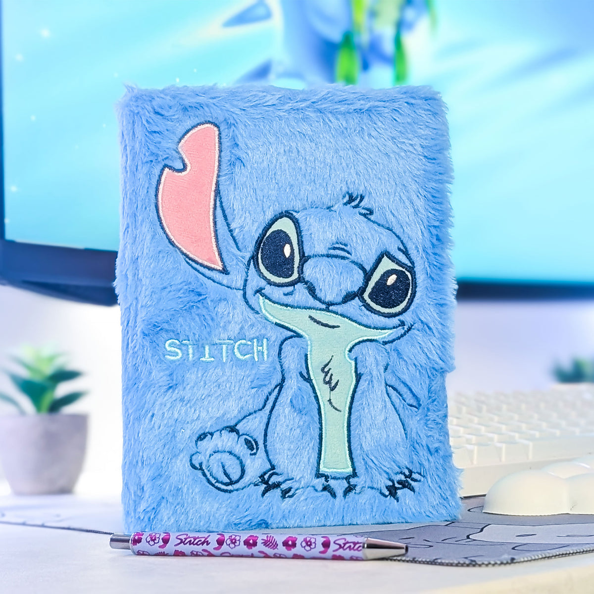 Productafbeelding Stitch Pluche Notitieboek - Lilo & Stitch