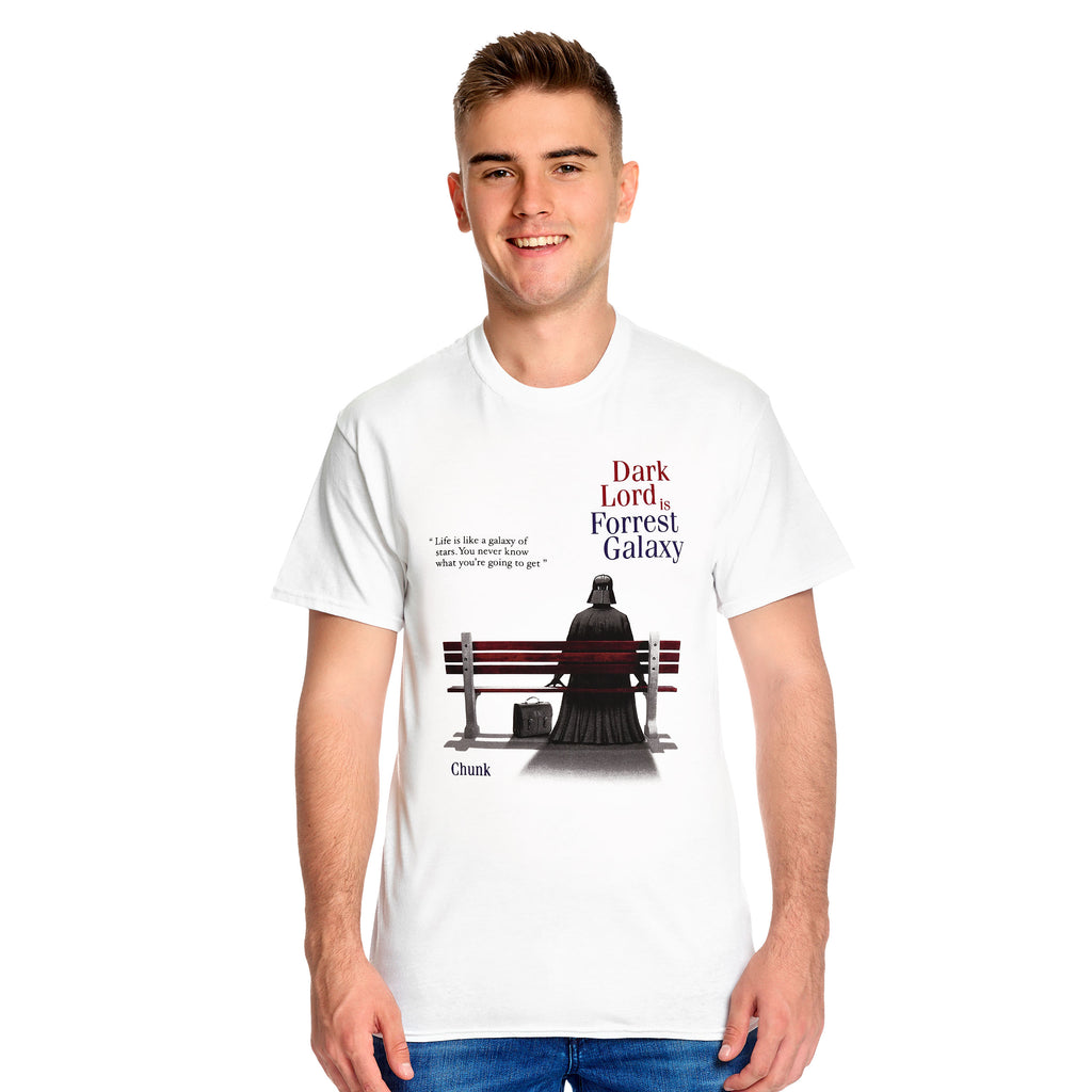 Productafbeelding Dark Lord is Forrest Galaxy T-Shirt voor Star Wars fans wit