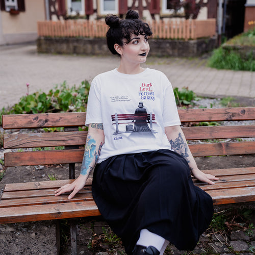 Productafbeelding Dark Lord is Forrest Galaxy T-Shirt voor Star Wars fans wit