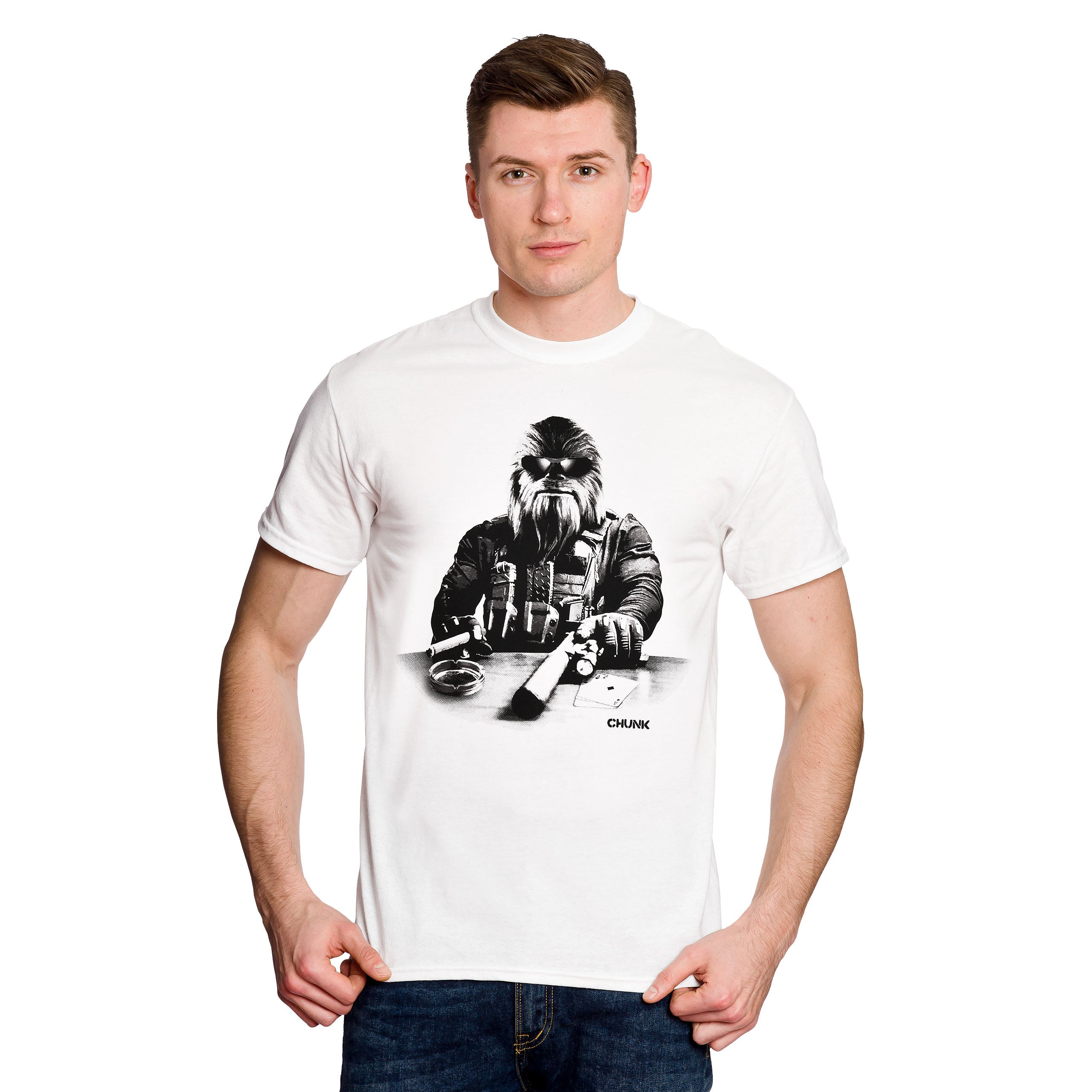 Productafbeelding Chewie Agent T-Shirt voor Star Wars Fans wit