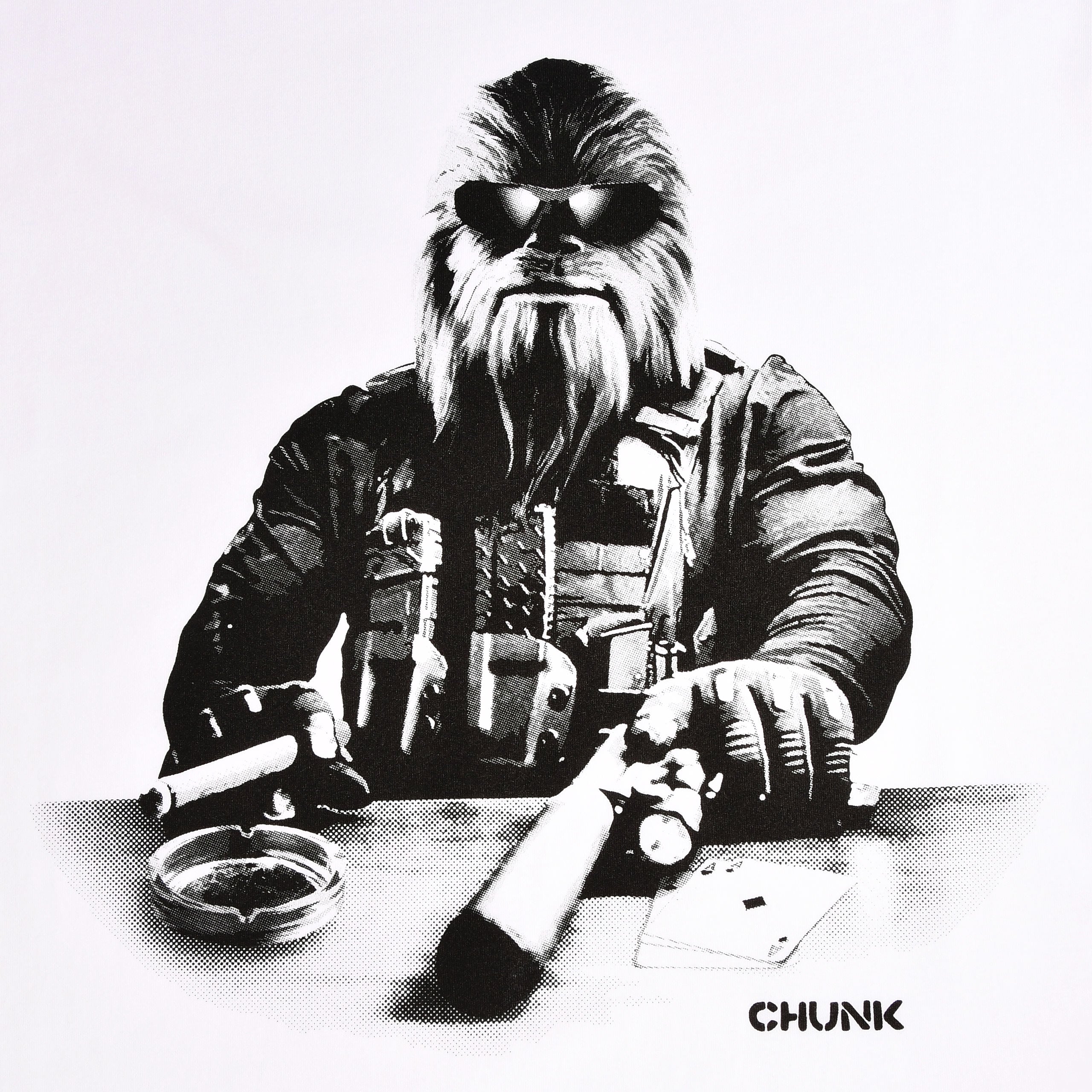 Productafbeelding Chewie Agent T-Shirt voor Star Wars Fans wit