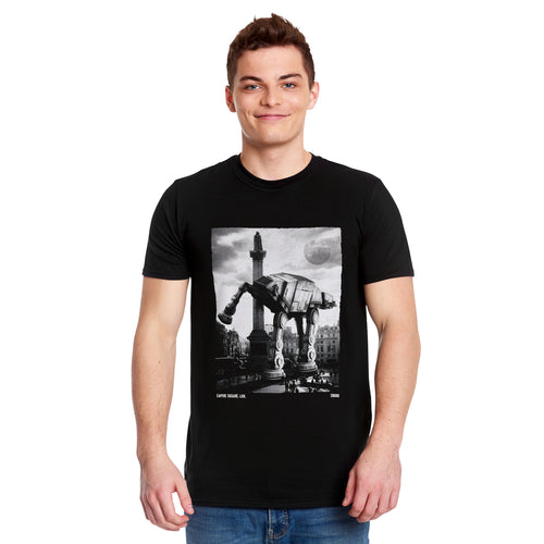 Productafbeelding Empire Square T-Shirt voor Star Wars Fans zwart