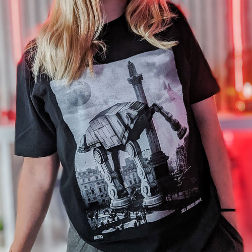 Productafbeelding Empire Square T-Shirt voor Star Wars Fans zwart