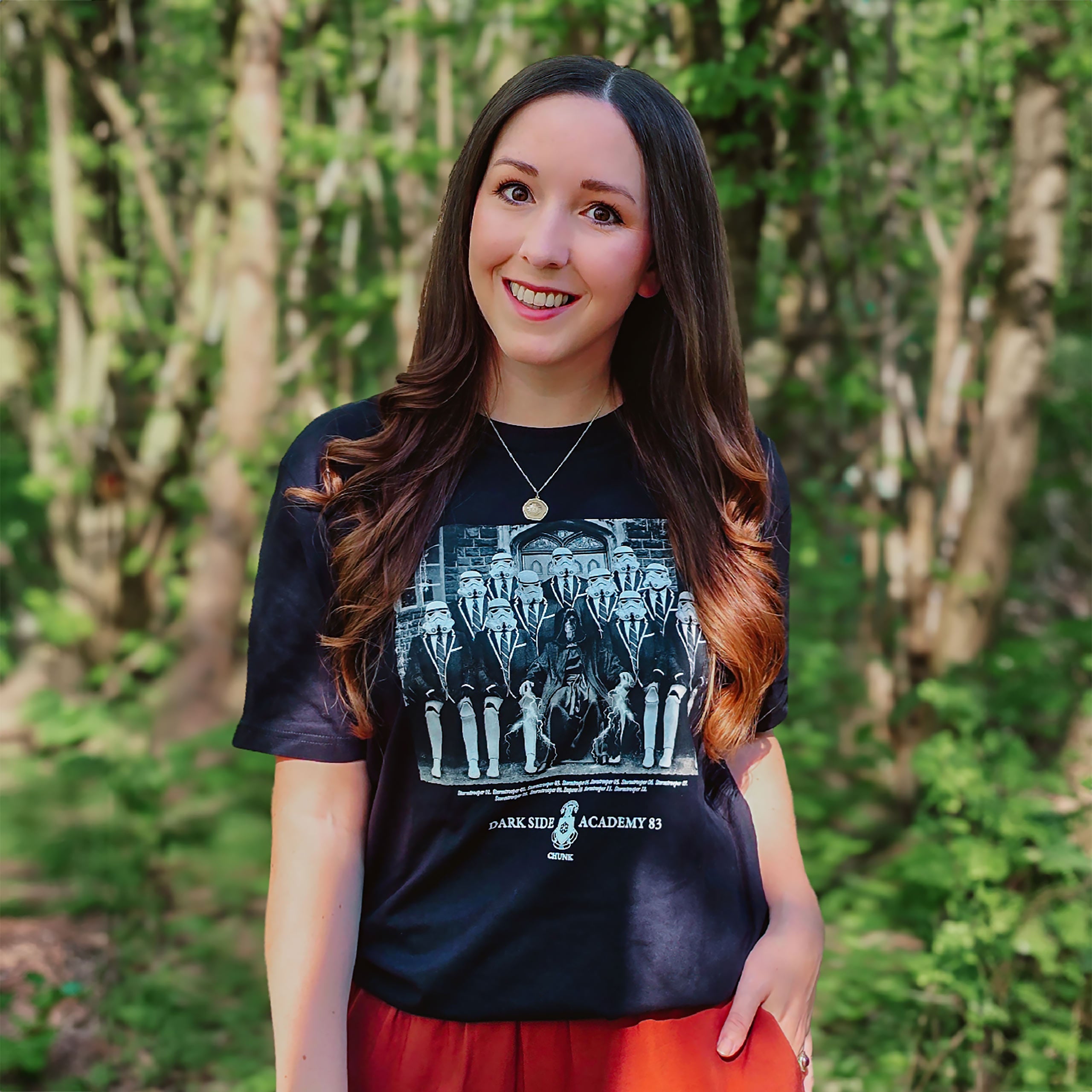 Productafbeelding Dark Side Academy 83 T-Shirt voor Star Wars Fans zwart