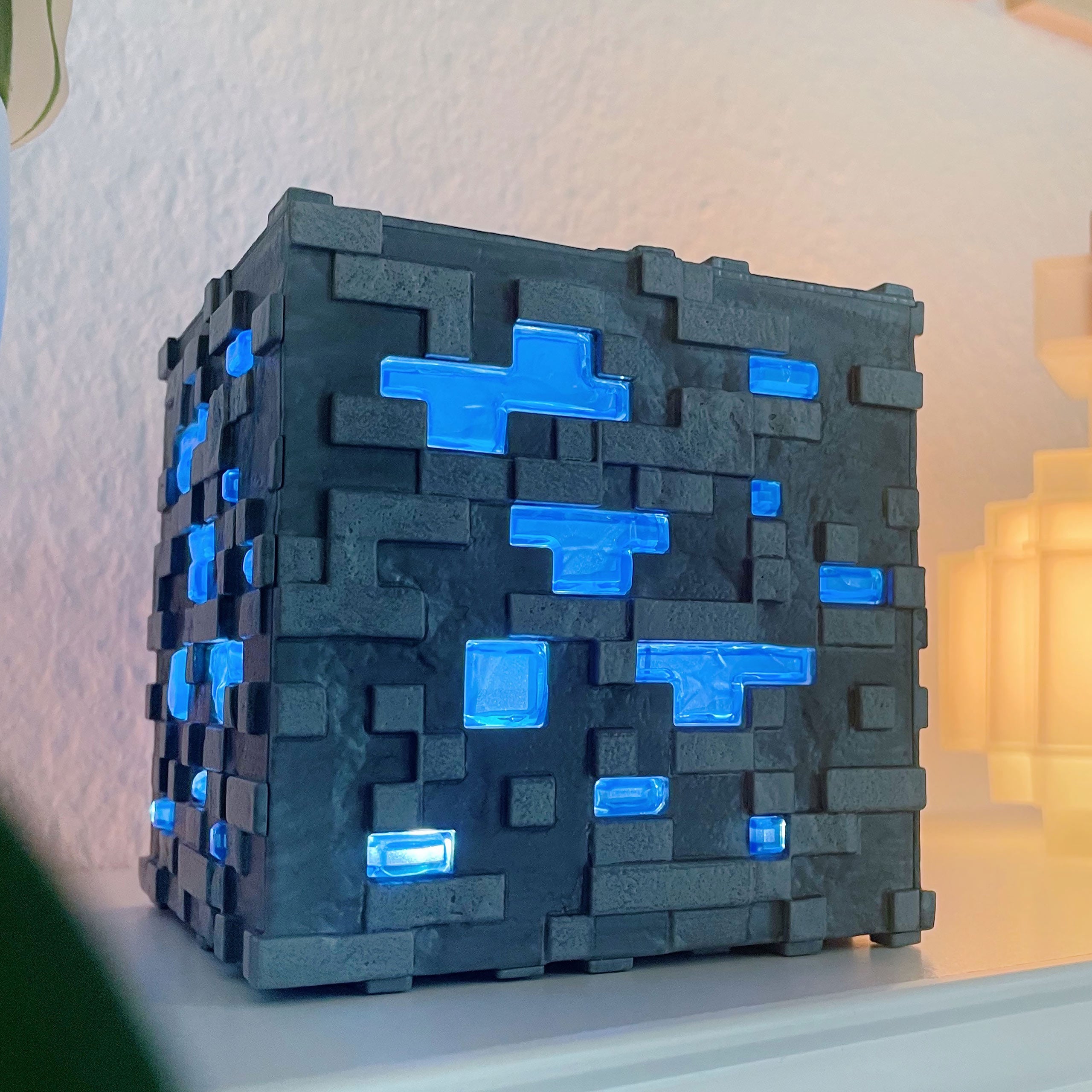Productafbeelding Minecraft - Diamant Erts Tafellamp