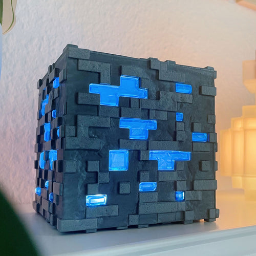 Productafbeelding Minecraft - Diamant Erts Tafellamp