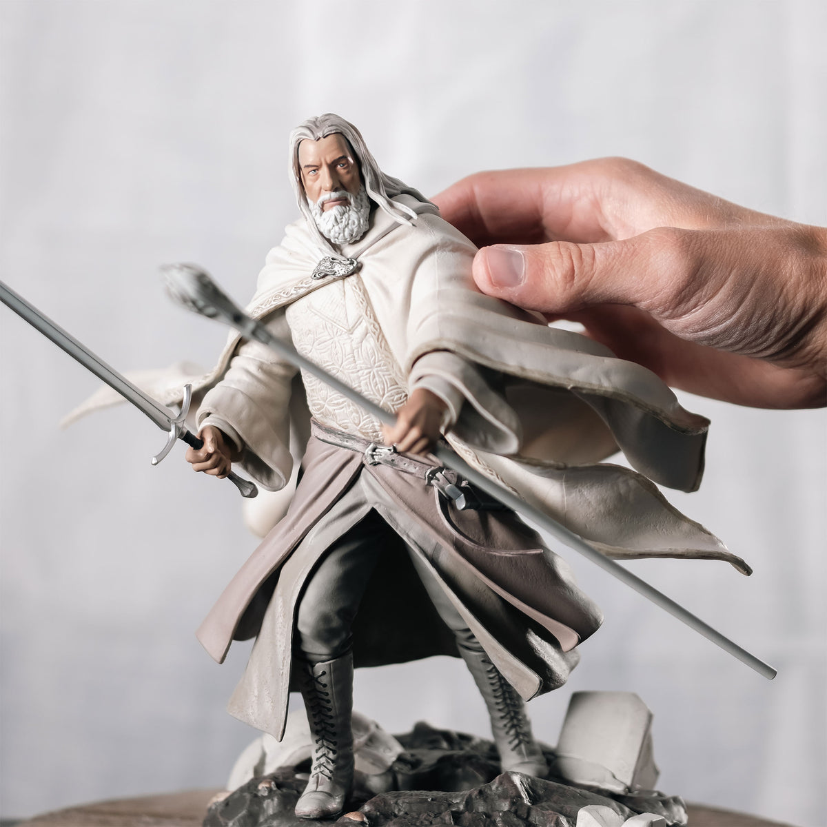 Productafbeelding Heer der Ringen - Gandalf Gallery Deluxe Figuur