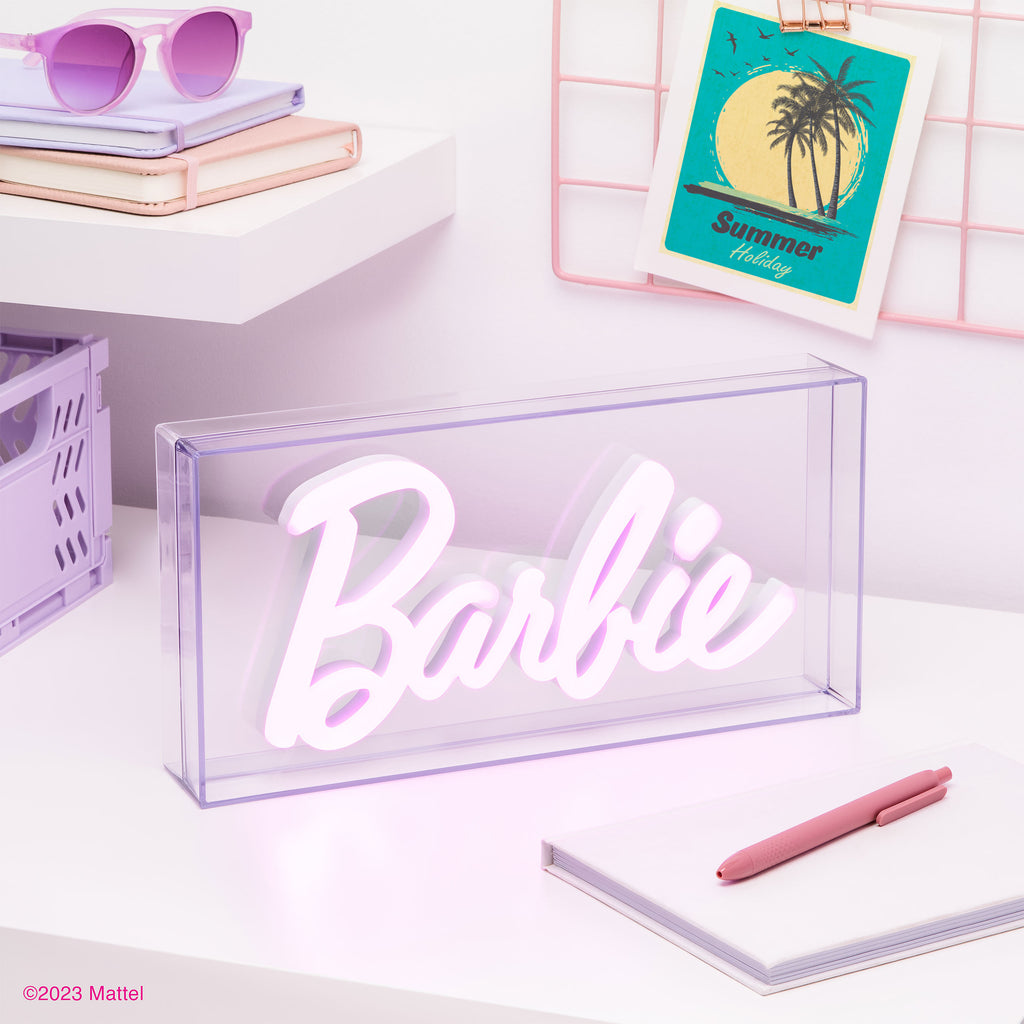 Productafbeelding Barbie - Neon Logo Lamp