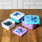 Productafbeelding Stitch Lunchbox 3-delige set - Lilo & Stitch