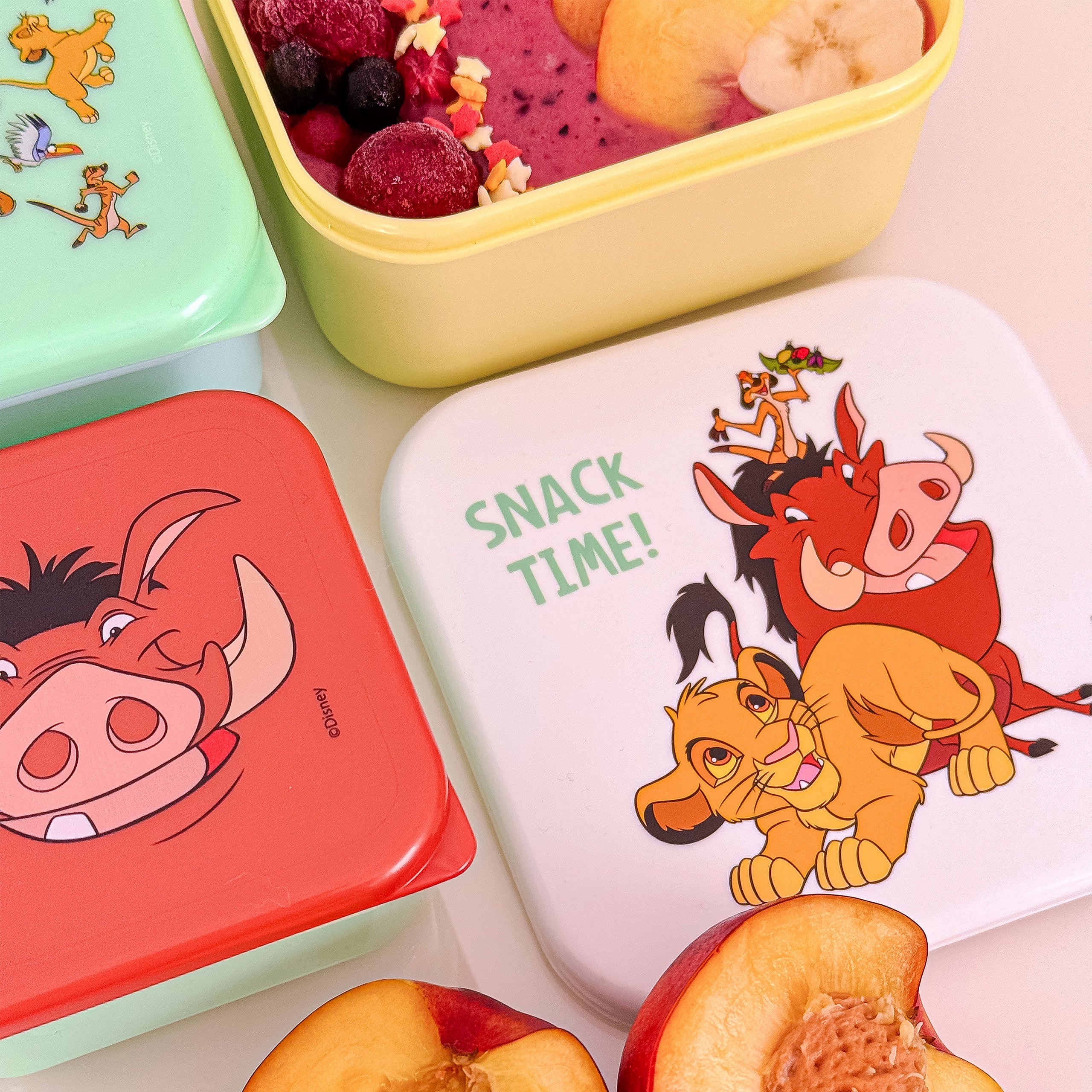 Productafbeelding De Leeuwenkoning - Simba and Friends Lunchbox Set van 3