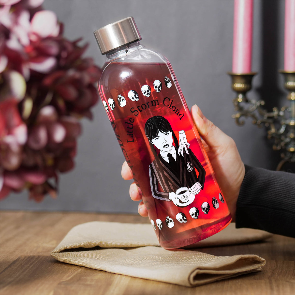 Productafbeelding Wednesday - We Prefer Spooky Drinkfles