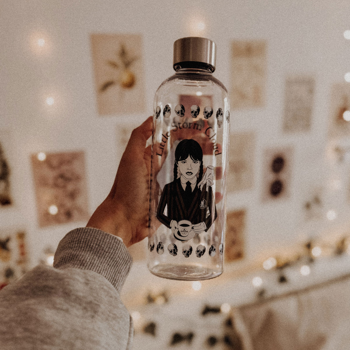 Productafbeelding Wednesday - We Prefer Spooky Drinkfles