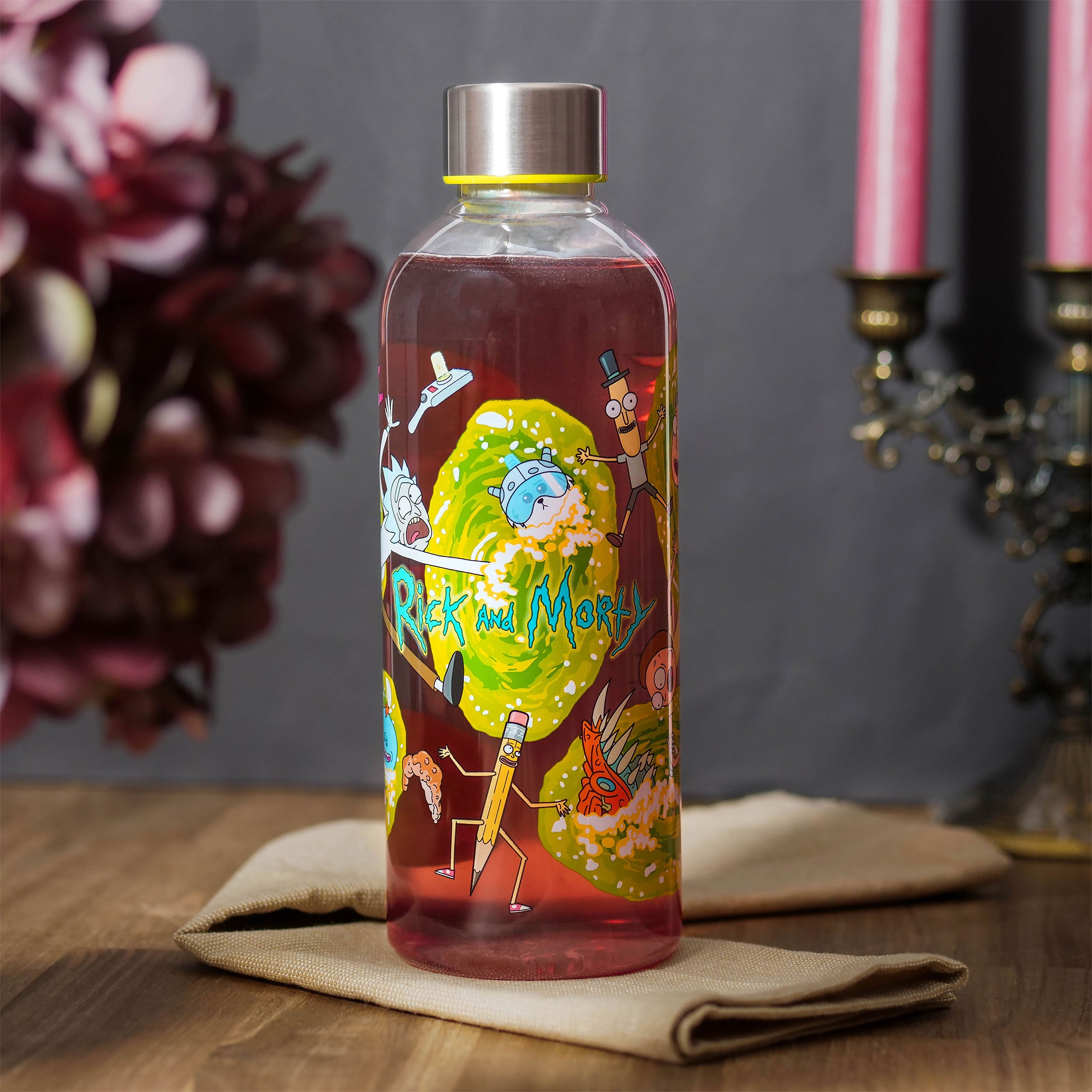 Productafbeelding Rick and Morty - Portal Drinkfles
