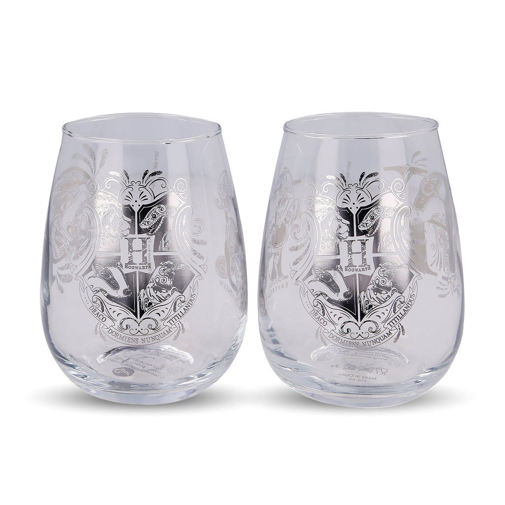 Productafbeelding Harry Potter - Hogwarts Wapen Glazen 2-delige set