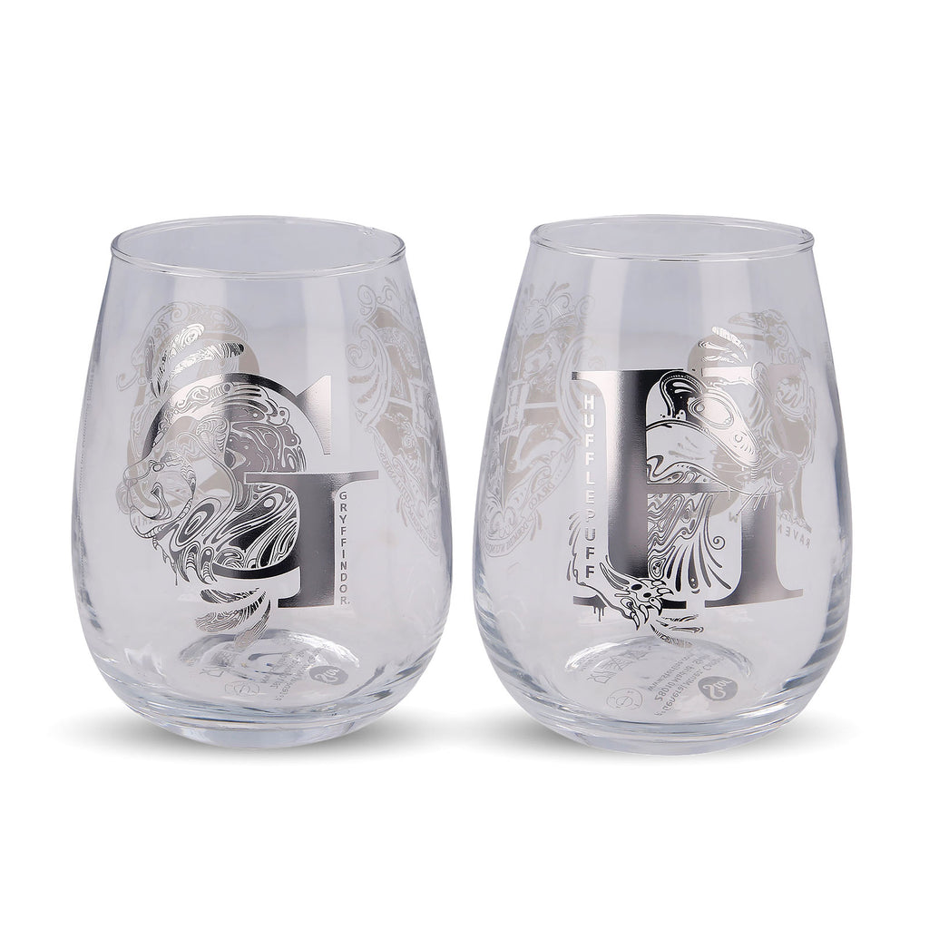 Productafbeelding Harry Potter - Hogwarts Wapen Glazen 2-delige set