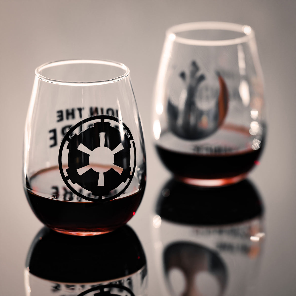 Productafbeelding Star Wars - Rebel Alliance vs Empire glazen set van 2