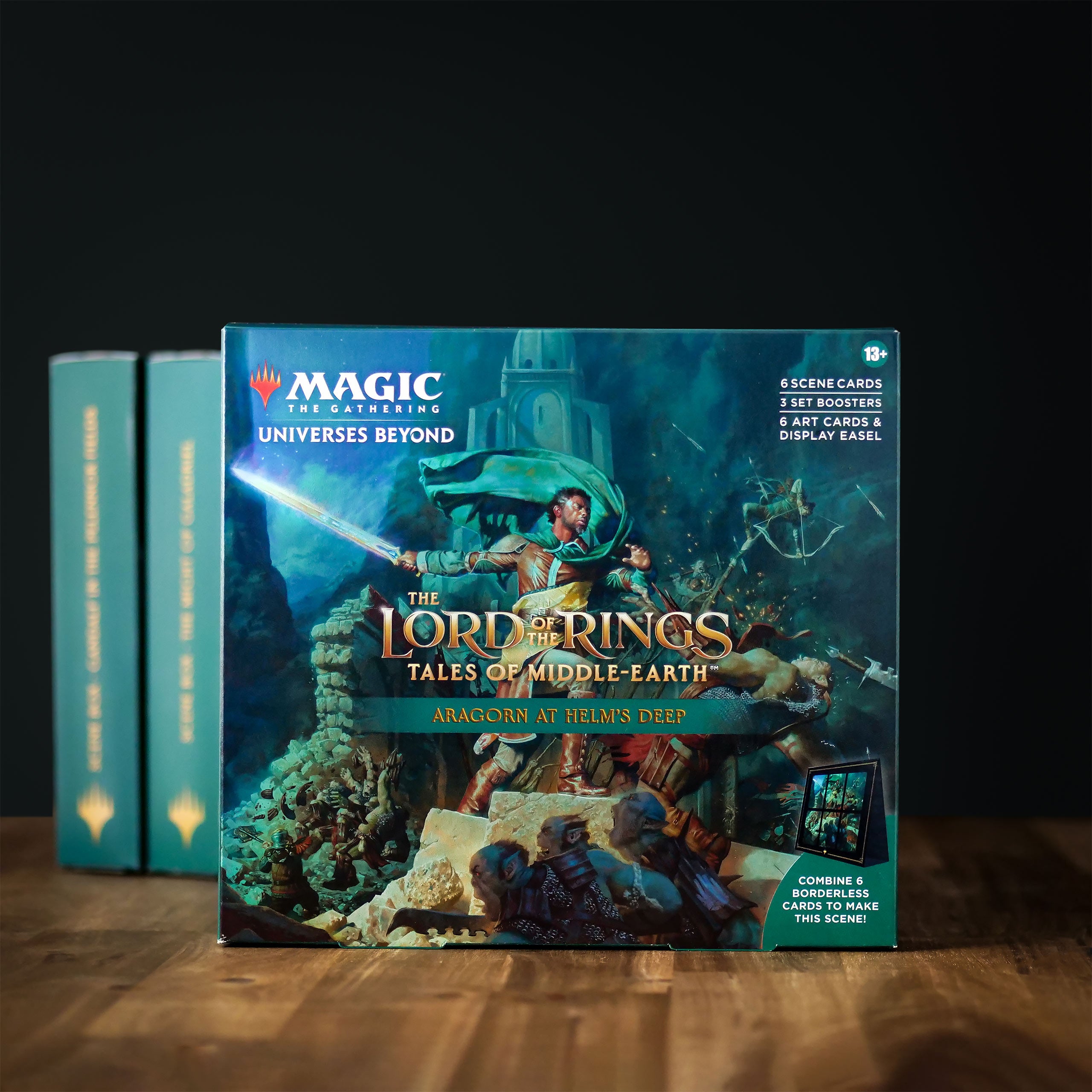 Productafbeelding Heer der Ringen Tales of Middle-Earth - Aragorn At Helm's Deep Character Box - Magic The Gathering