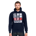 Productafbeelding Daily Routine Hoodie voor Anime Fans blauw