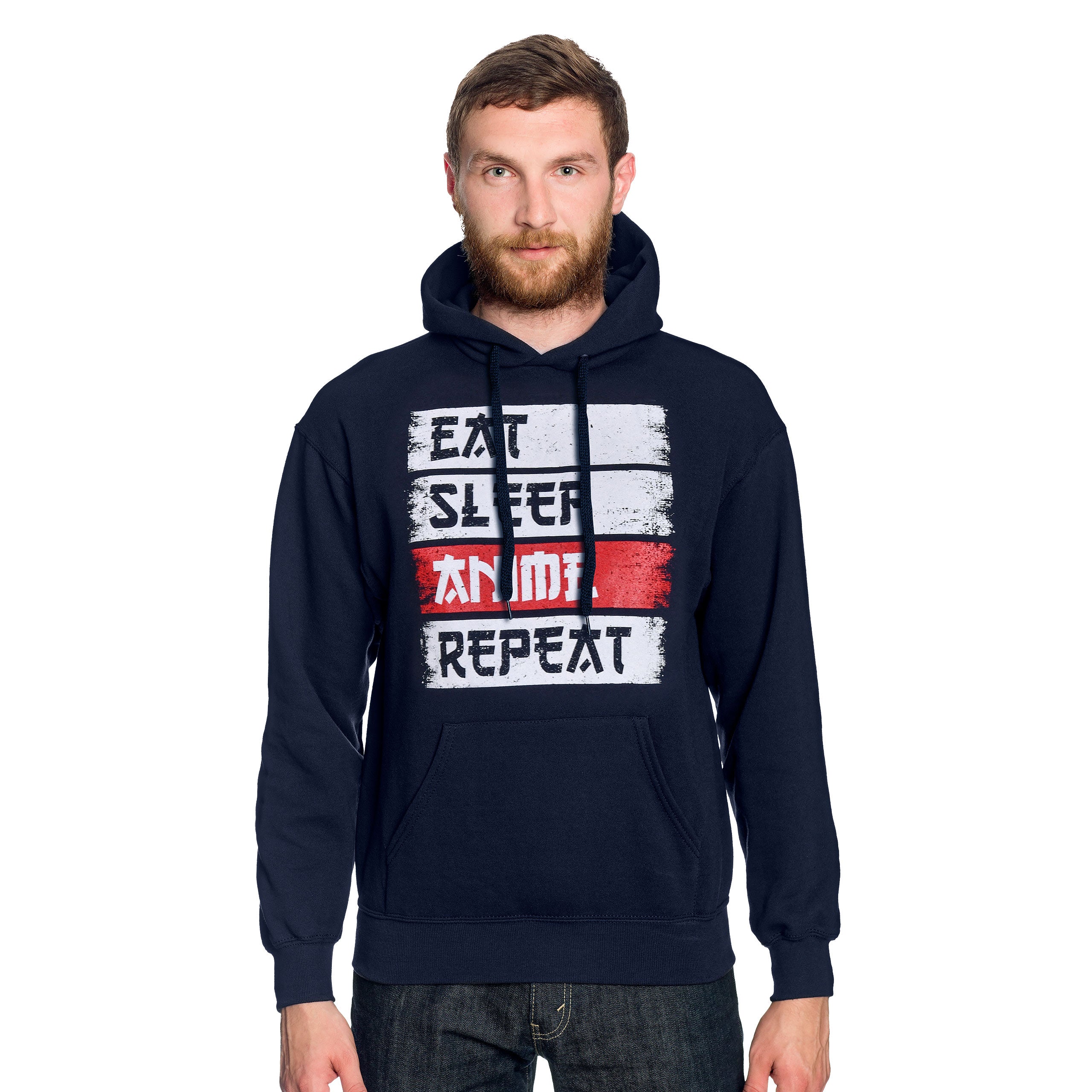 Product image Daily Routine Hoodie for Anime Fans blue
