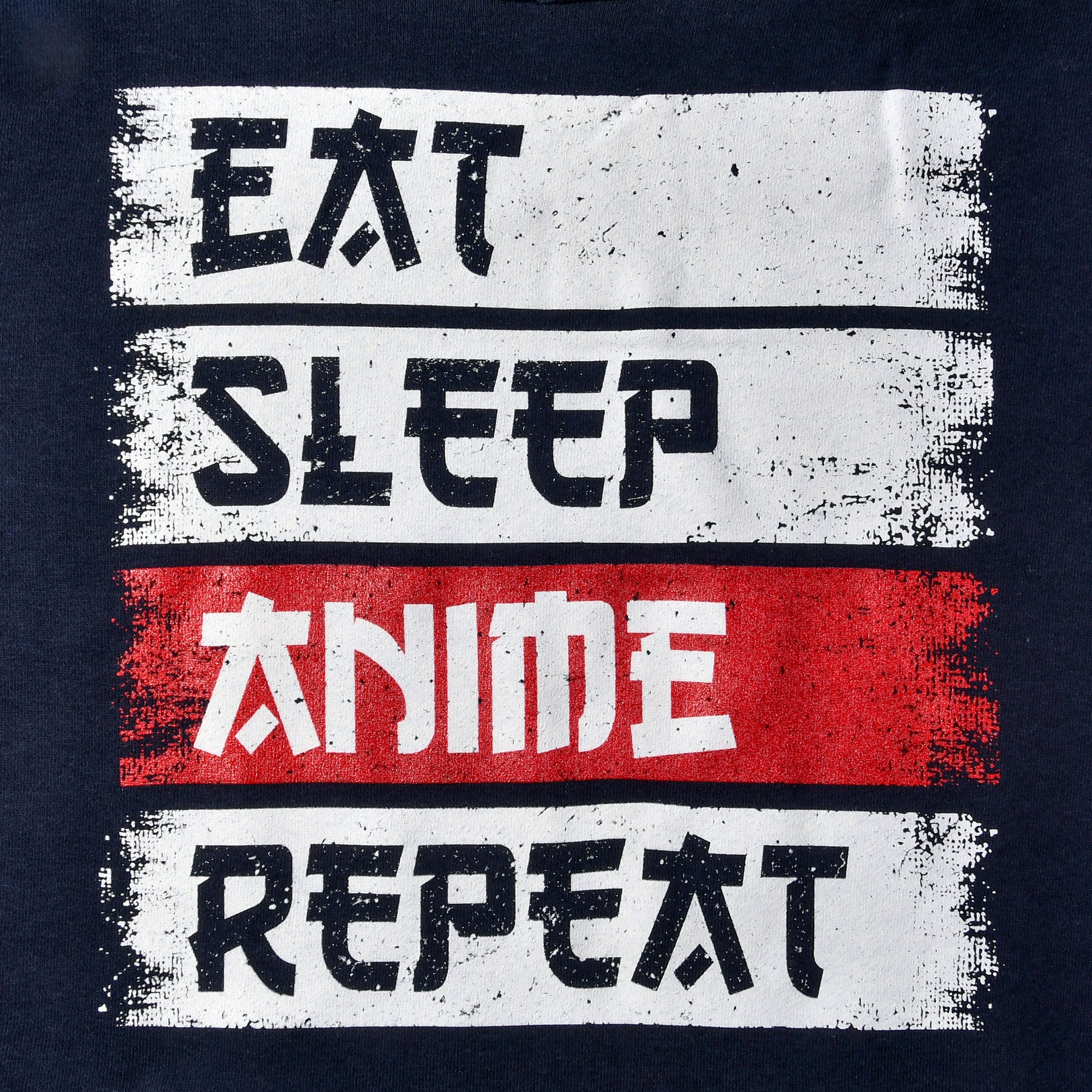 Product image Daily Routine Hoodie for Anime Fans blue
