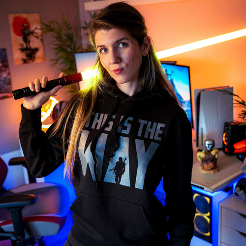 Productafbeelding Dit is de Way hoodie voor Star Wars fans zwart