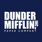 Productafbeelding Papierbedrijf Logo T-shirt voor The Office Fans blauw