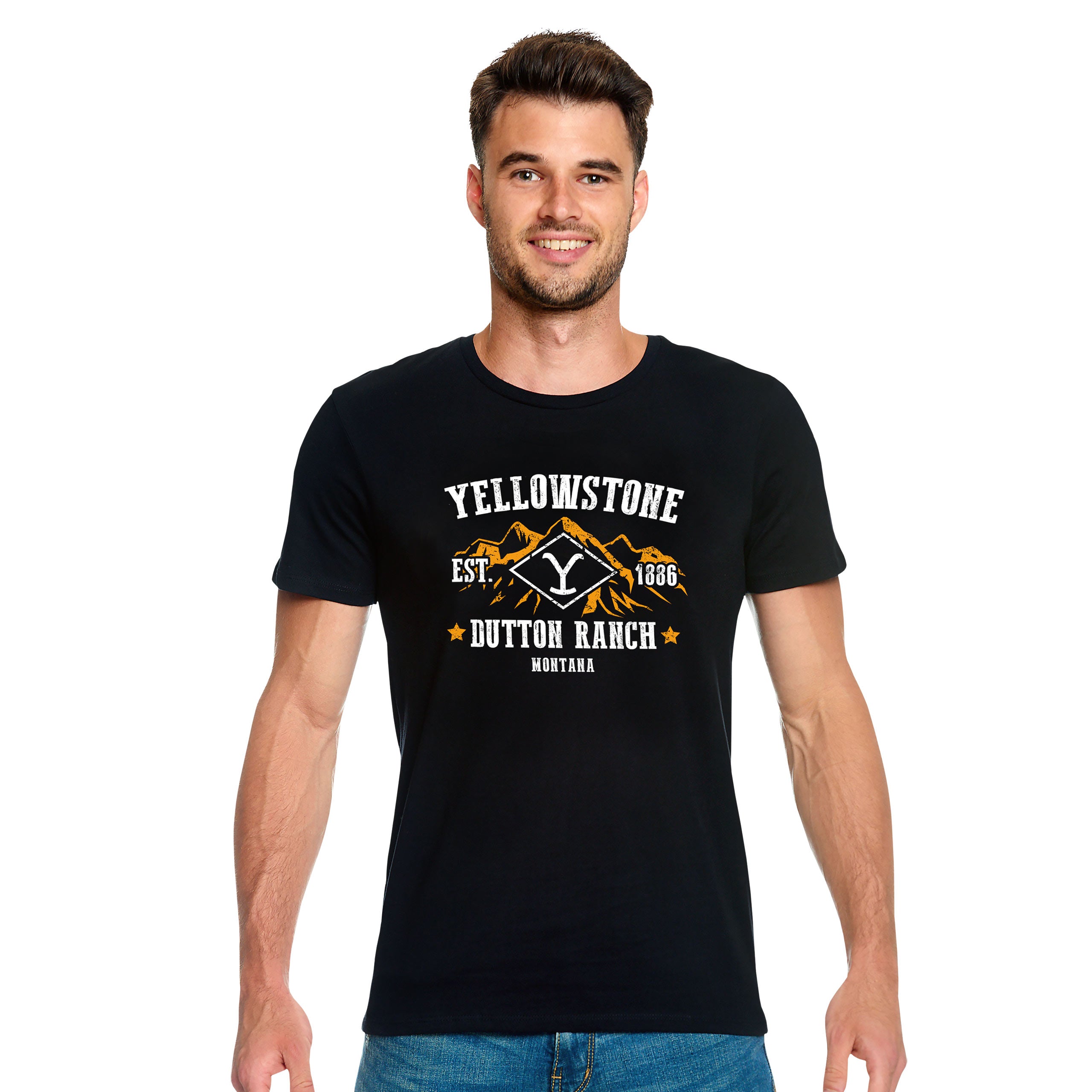 Productafbeelding Ranch Logo T-shirt voor Yellowstone fans zwart