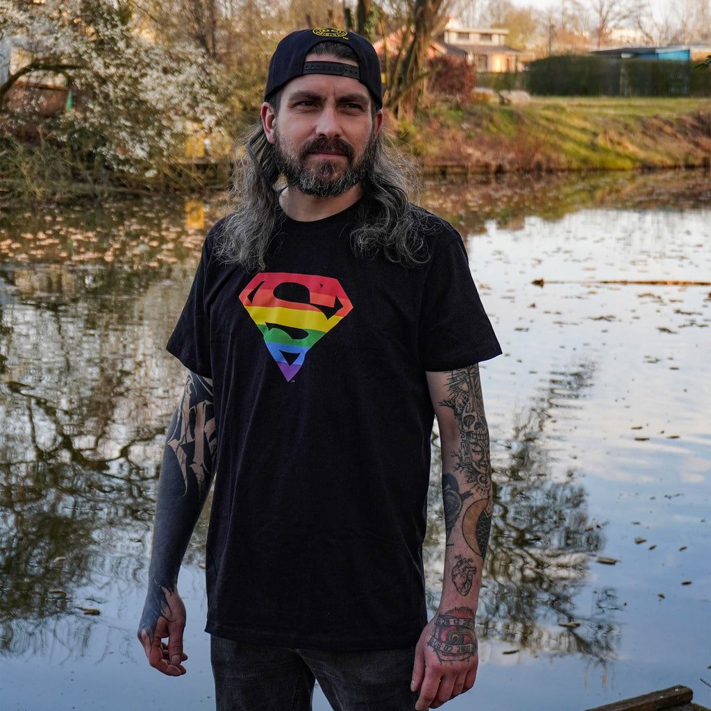 Product image Superman - Pride Logo T-Shirt black