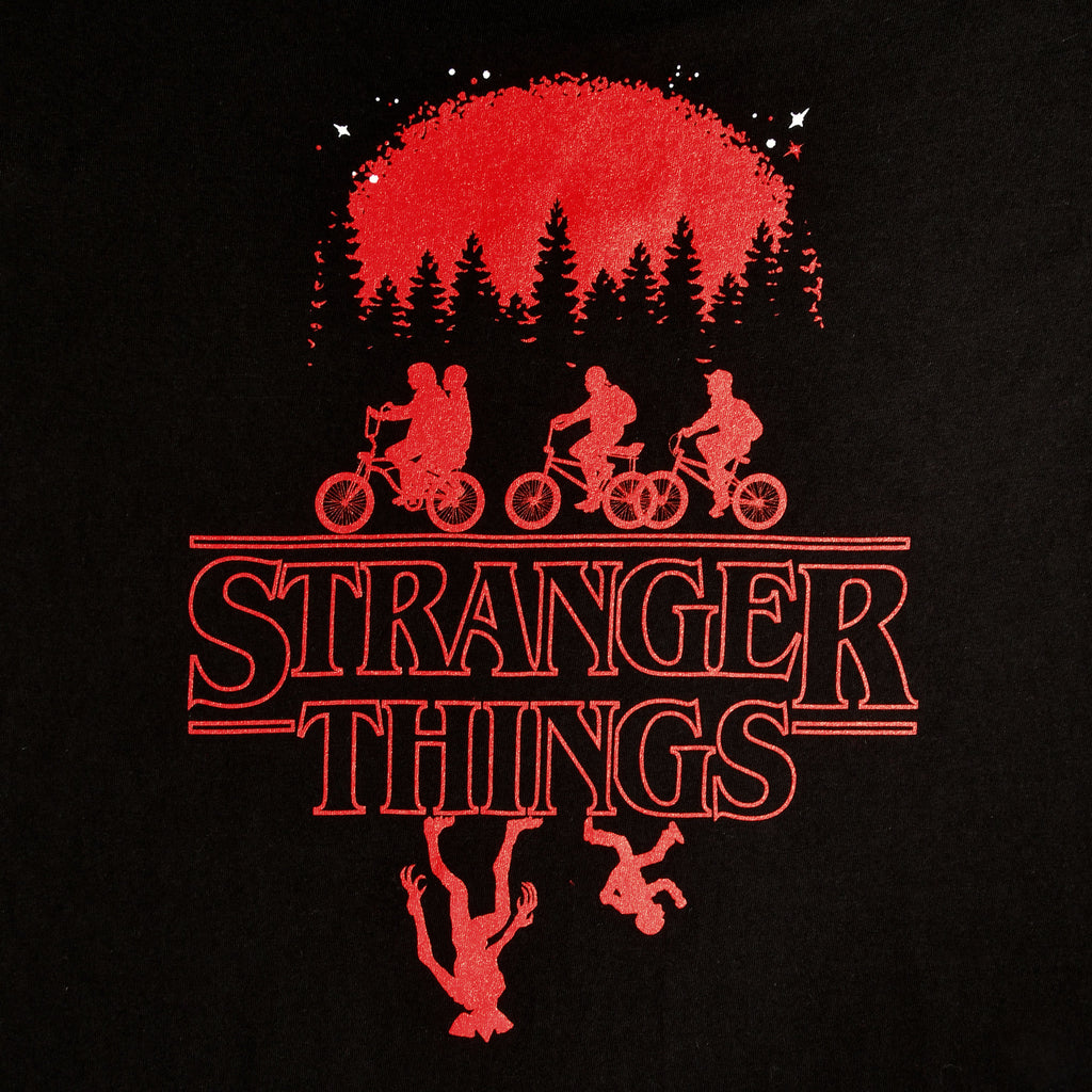 Productafbeelding Stranger Things - Silhouet T-shirt zwart