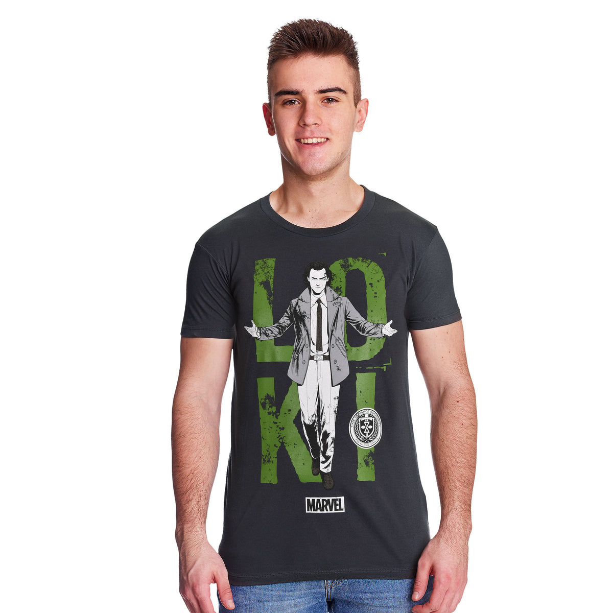 Productafbeelding Loki - Gekleed T-shirt grijs