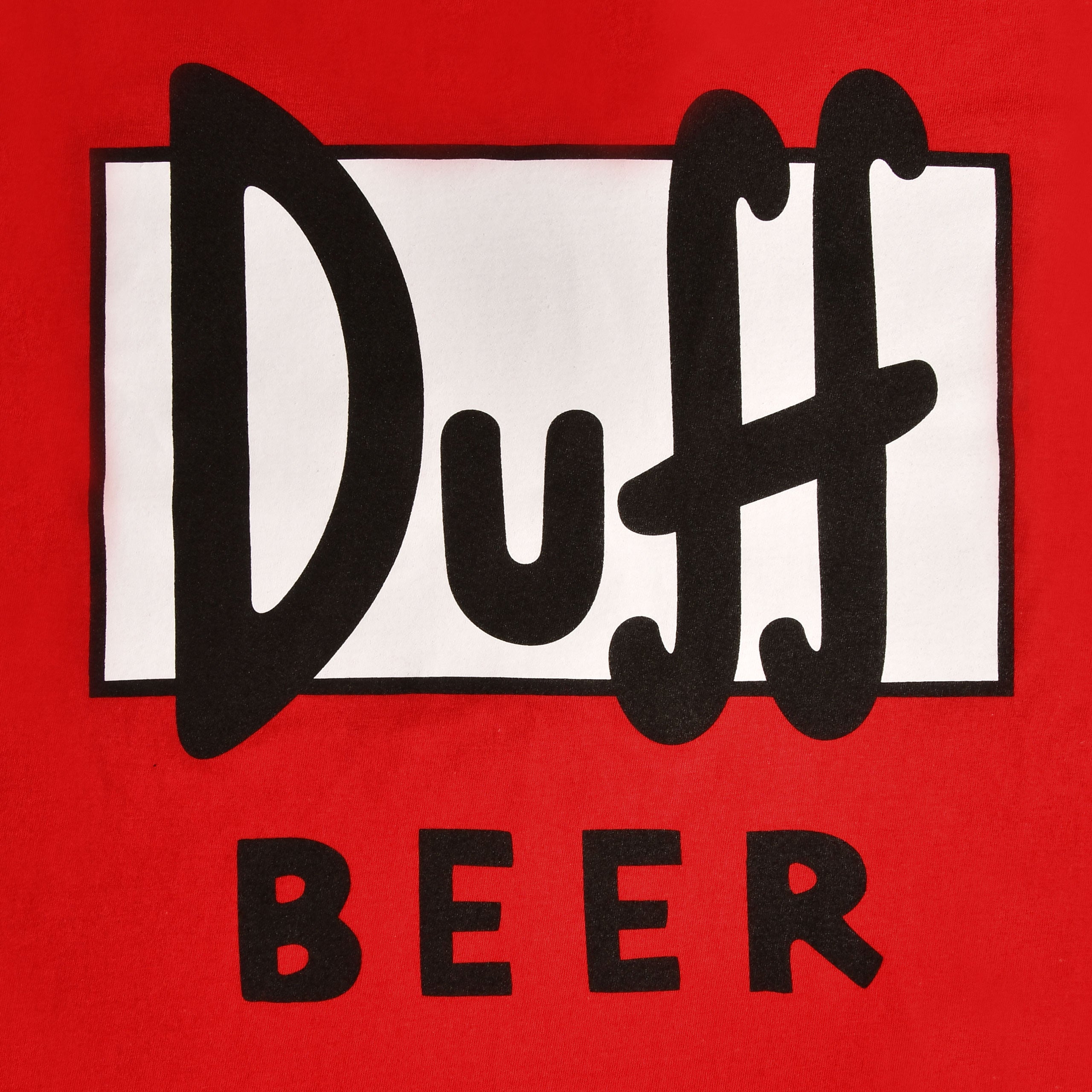 Productafbeelding Duff Beer - Logo T-shirt rood
