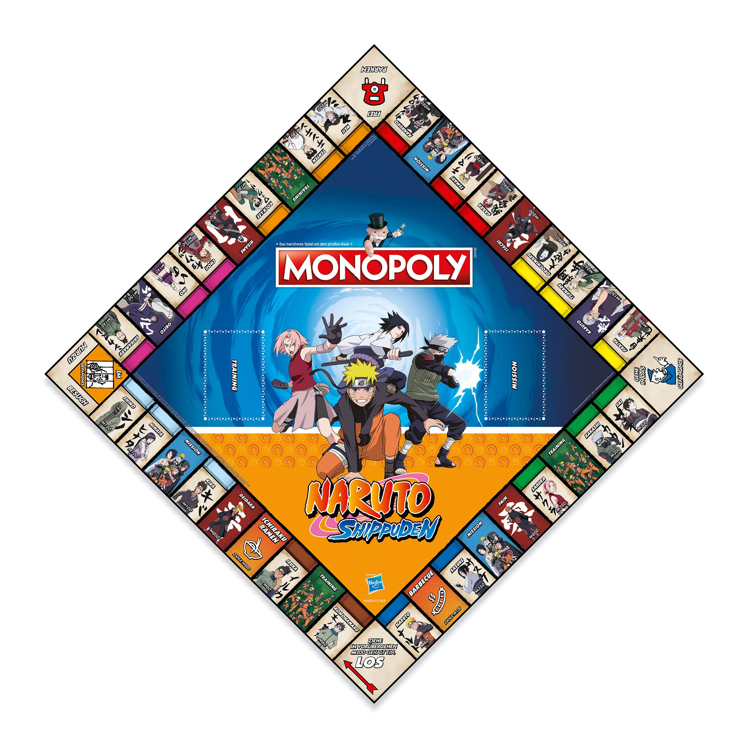 Productafbeelding Naruto Shippuden - Crew Monopoly